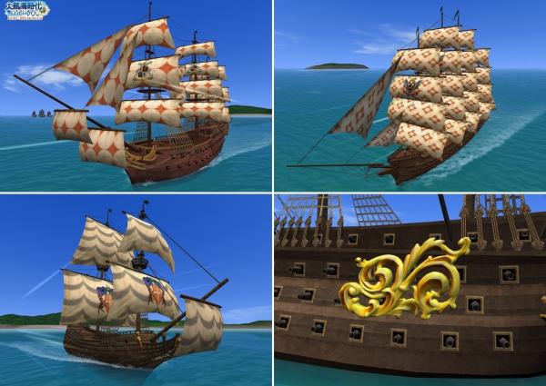 ★《大航海時代 Online》推出新船隻「先導號」、「波托西號」、「傑哈恩號」與飾品