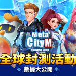 《MetaCity M》 限量全球封閉測試(CBT)圓滿結束 元宇宙吸睛爆表 全球萬人成就傲人佳績